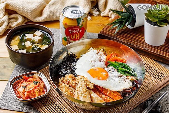 比比拌韓式拌飯餐點