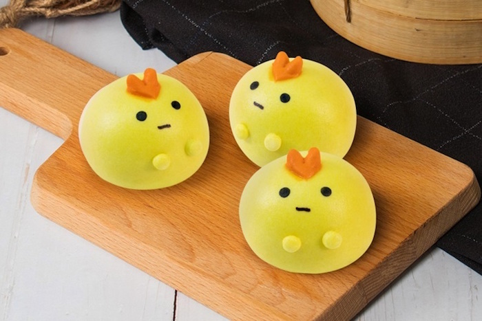【点心新葡苑】敲可愛造型流沙包品項