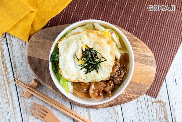 炭㗊霸燒肉蓋飯餐點