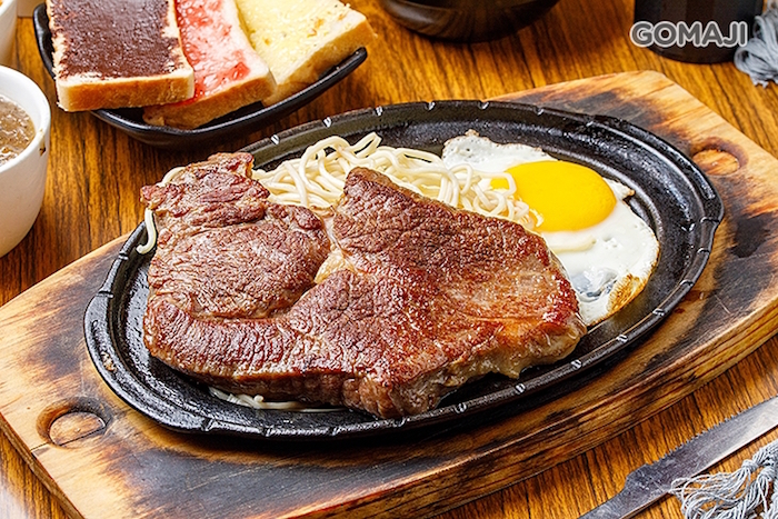 金台客牛排餐點
