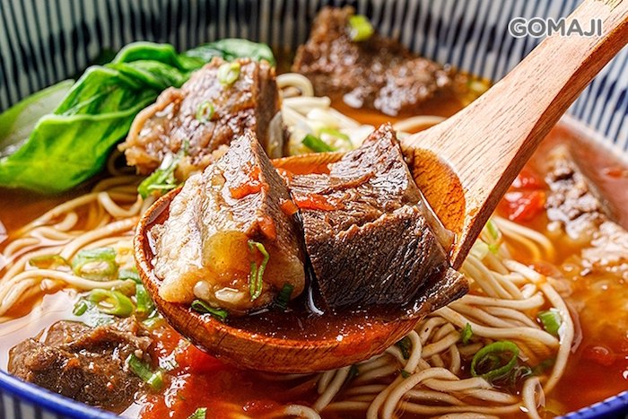 台灣郎正宗牛肉麵餐點