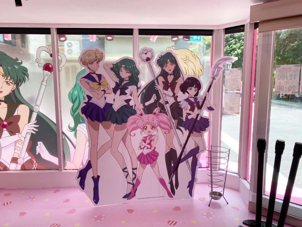 美少女戰士Crystal 期間限定甜點店-展售區 