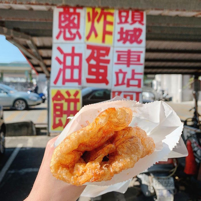 頭城車站阿伯炸蛋蔥油餅
