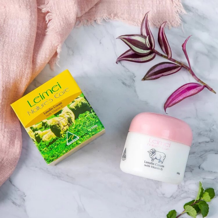 Leimei 蕾綿羊毛脂維他命E滋潤霜