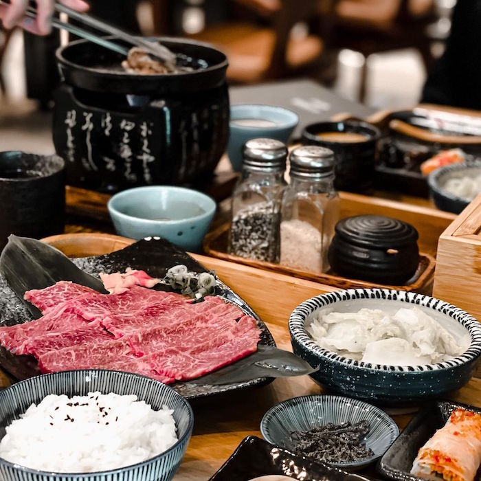 阿彤北和牛 海鮮 燒肉 定食