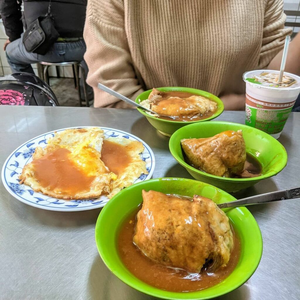 淡水 吳家阿給／蛋餅