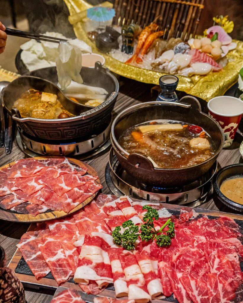 燒瓶子。大肆の鍋
