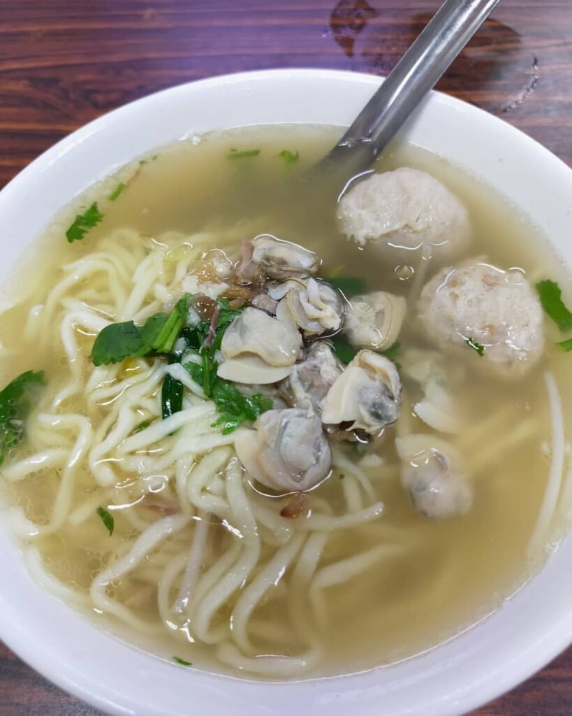 阿天蛤仔麵