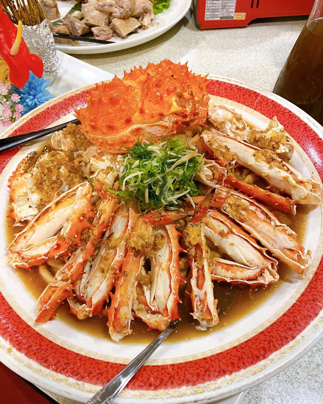大廚上菜