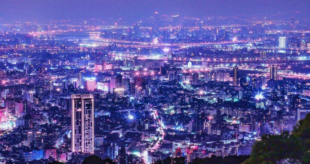 陽明山夜景