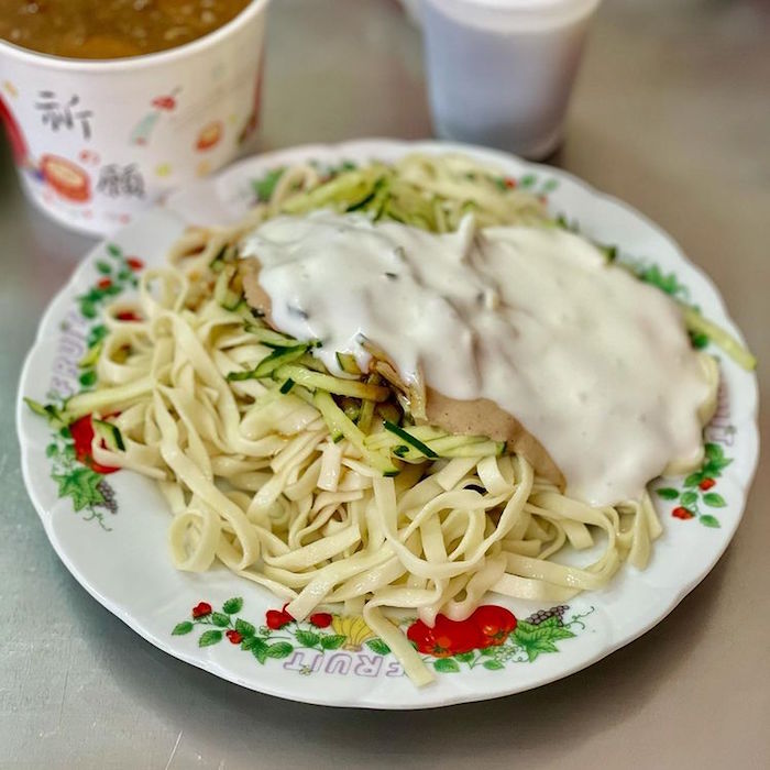 公園老店涼麵、肉羹麵