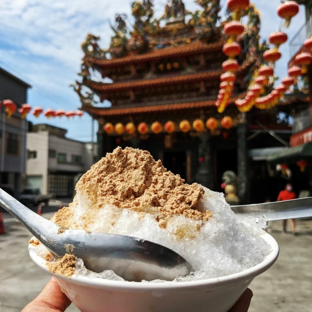 六甲媽祖廟剉冰