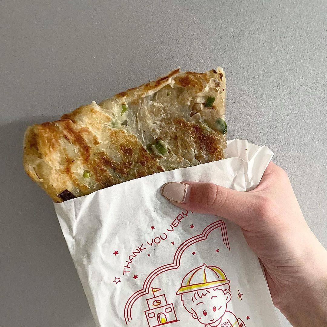 長髮阿伯蔥油餅