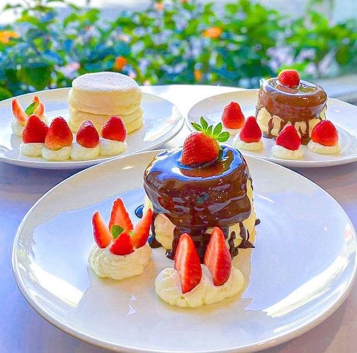 O.原點巧克 Soufflé Pancake