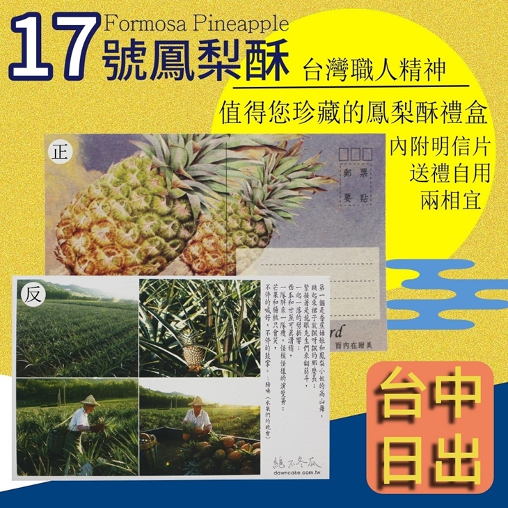 【台中日出】17號鳳梨酥