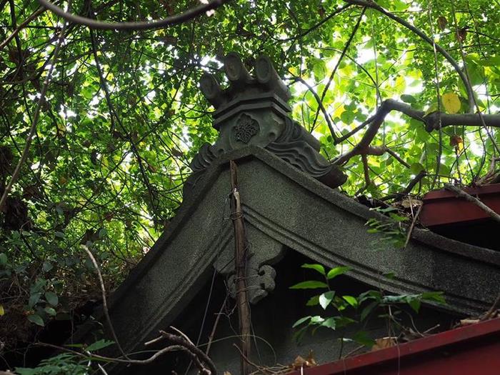 八卦山文學步道的太極亭曾是彰化神社的所在地
