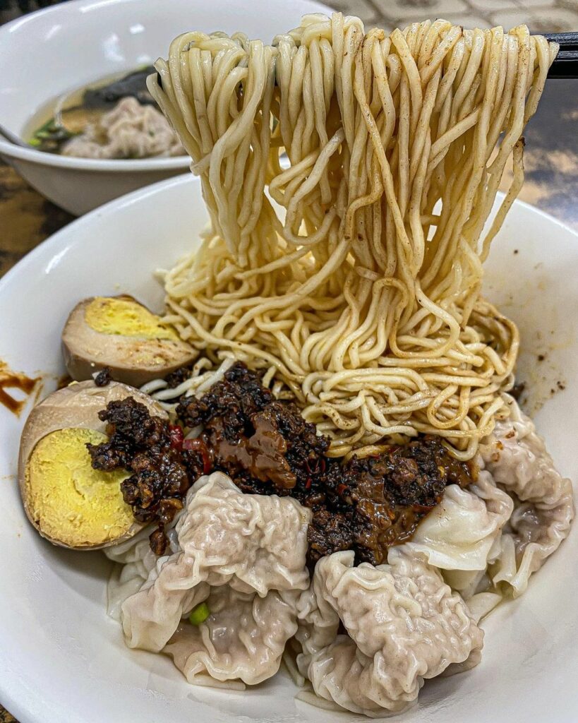 清大雙囍餛飩 老虎麵