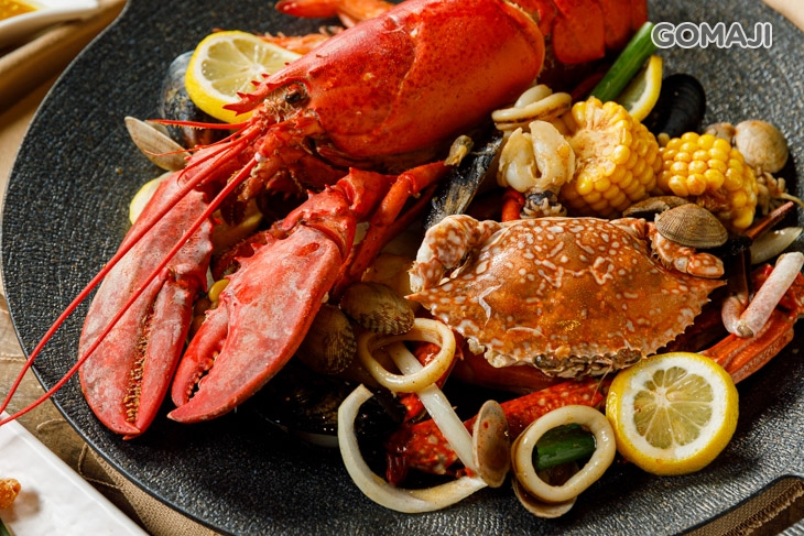 帆船 異國手抓海鮮料理