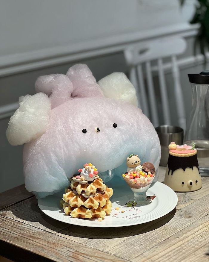 ChuJu waffle 雛菊鬆餅