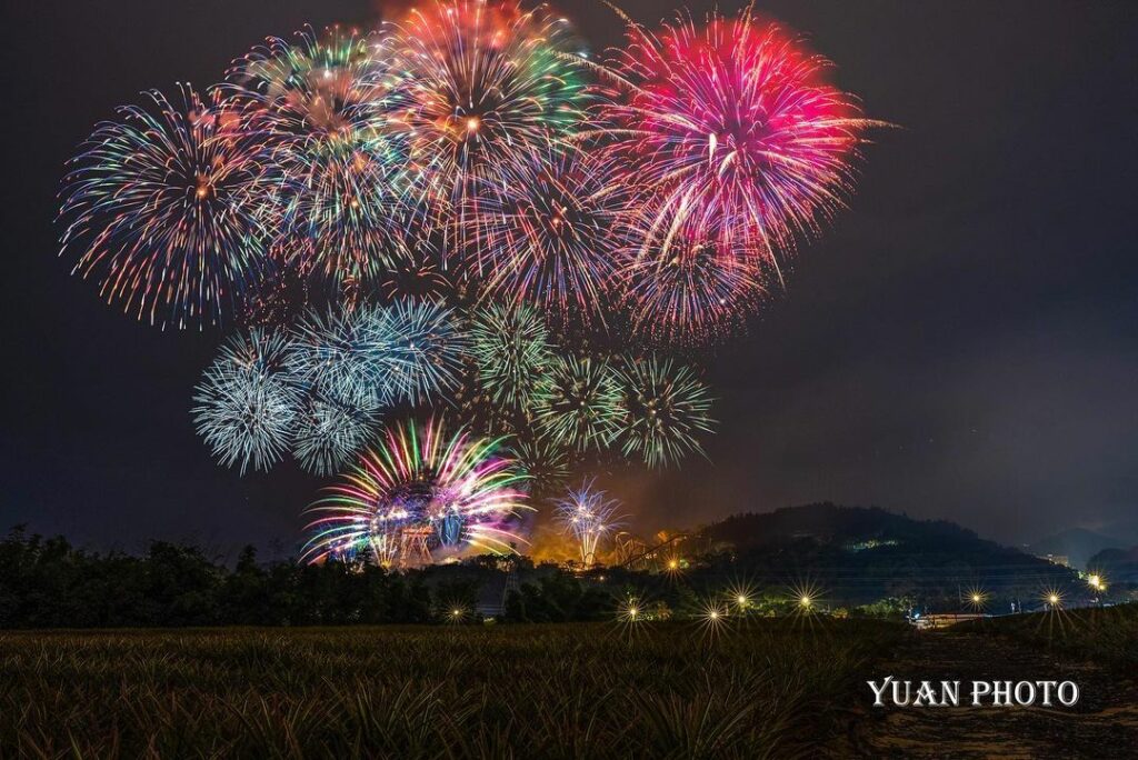雲林劍湖山跨年煙火