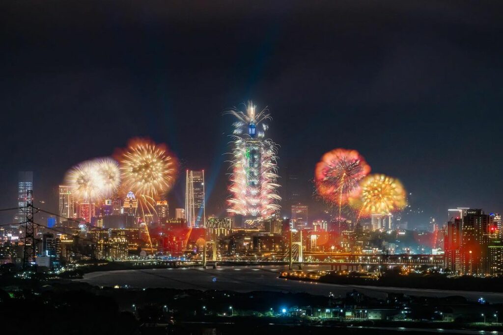 台北101跨年煙火