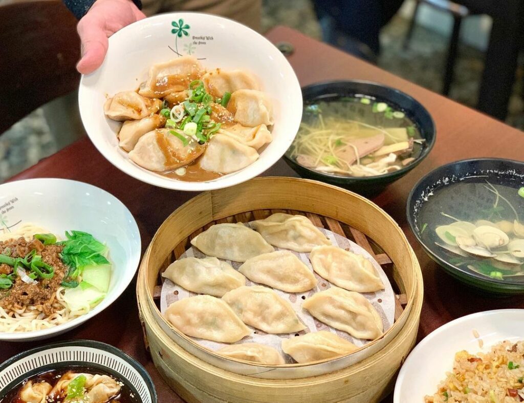 蒸餃子