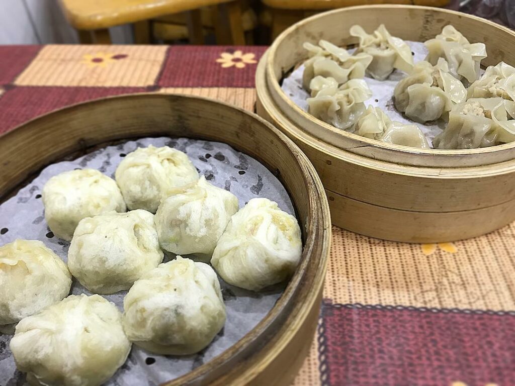 龍潭廟口小籠包蒸餃燒賣