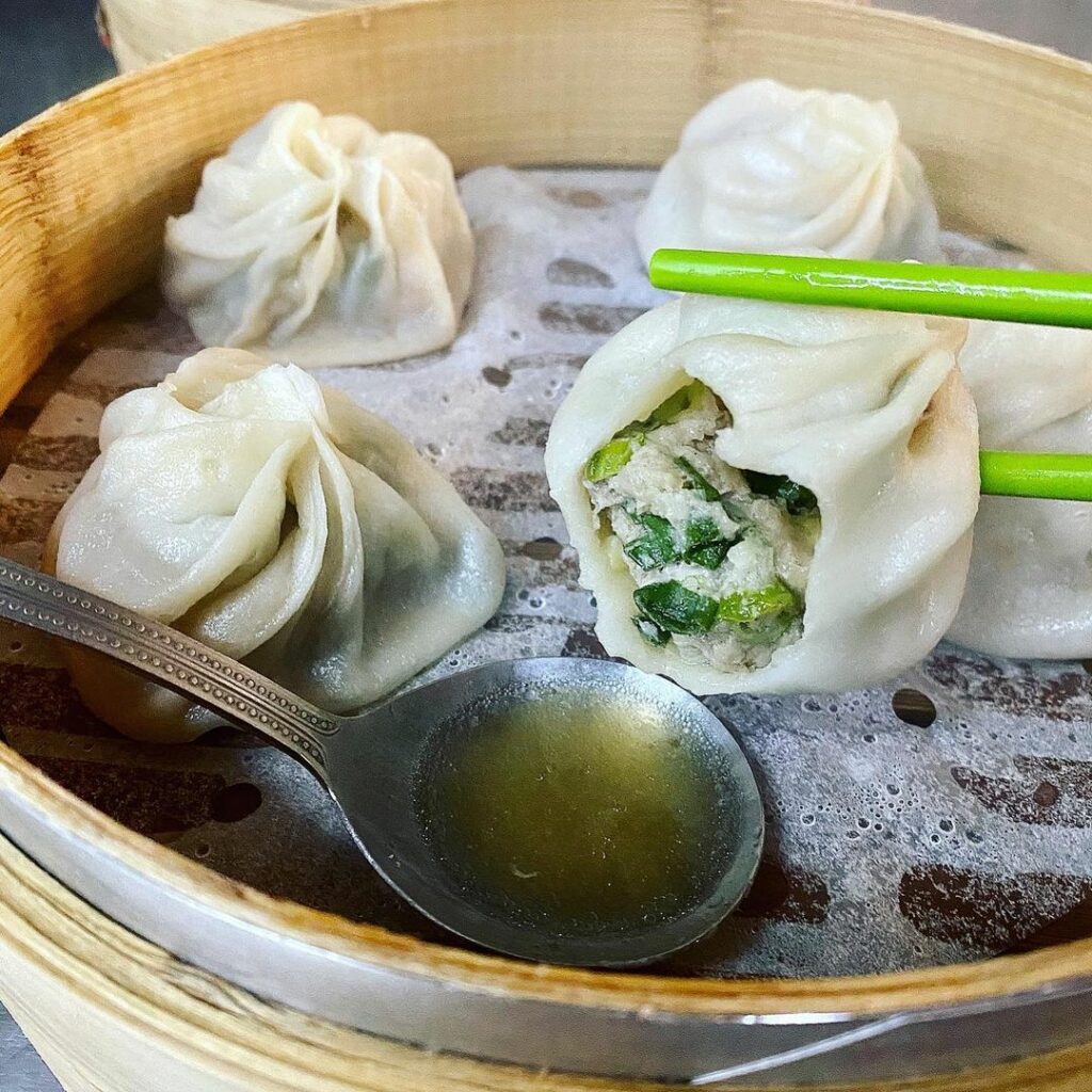 竹東阿英湯包