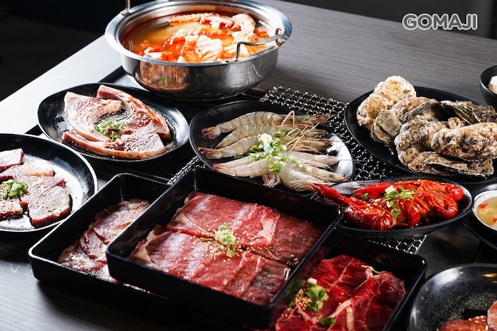  野饌燒肉 和牛&活泰國蝦吃到飽
