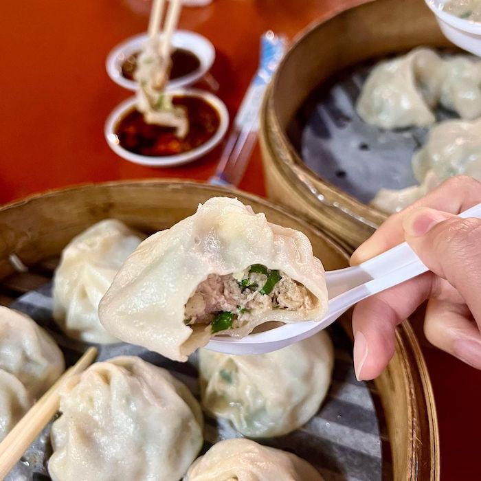 竹東阿英鮮肉湯包