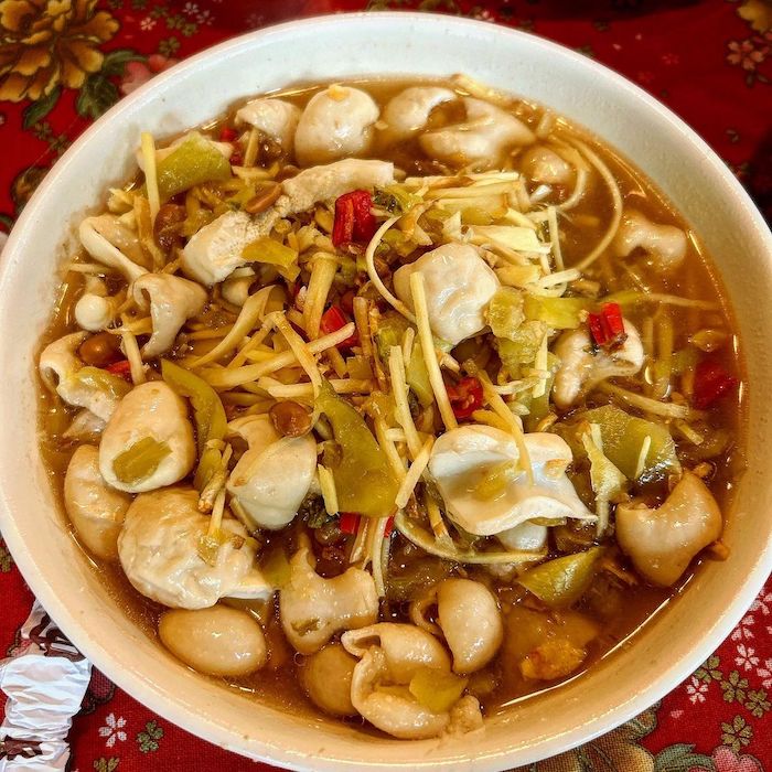 內灣茶堂客家菜
