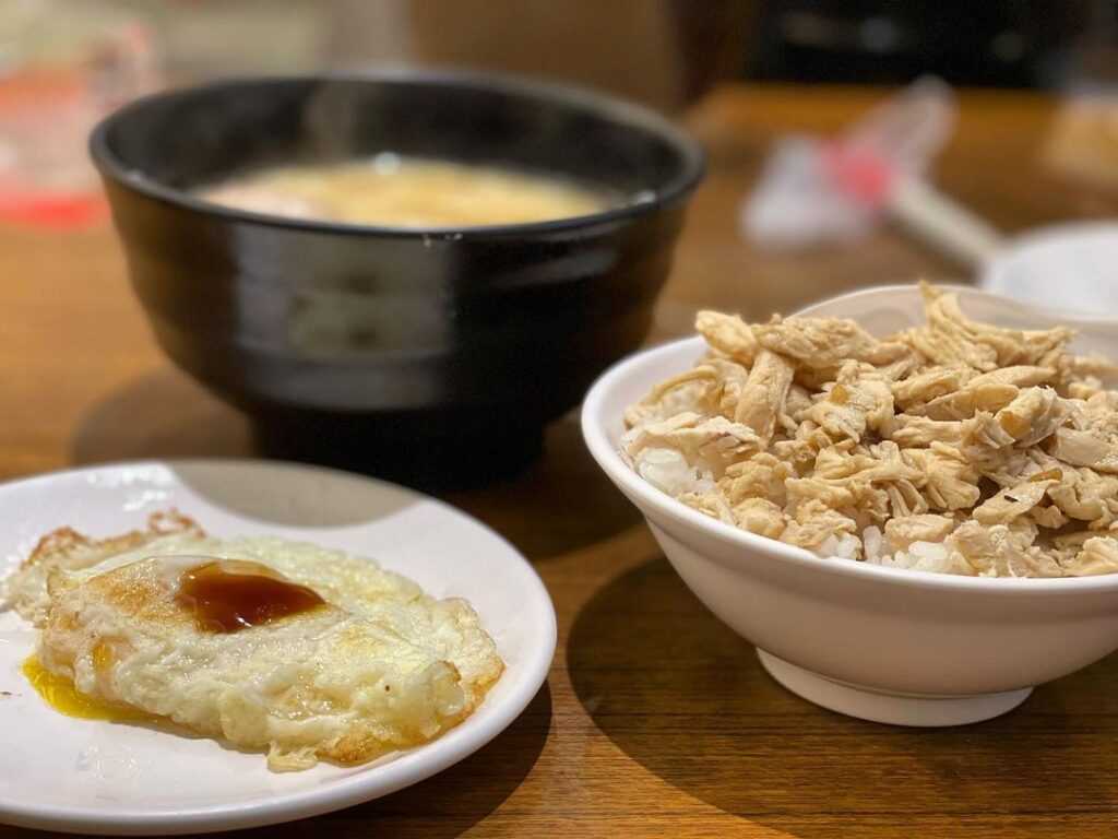 芝香雞肉飯 涼麵