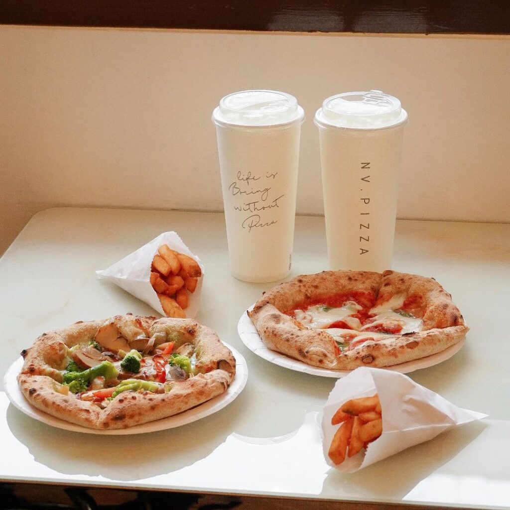 N.V PIZZA 黑.火山披薩