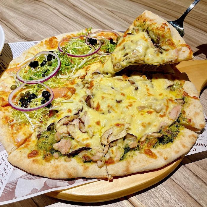 默爾 pasta pizza