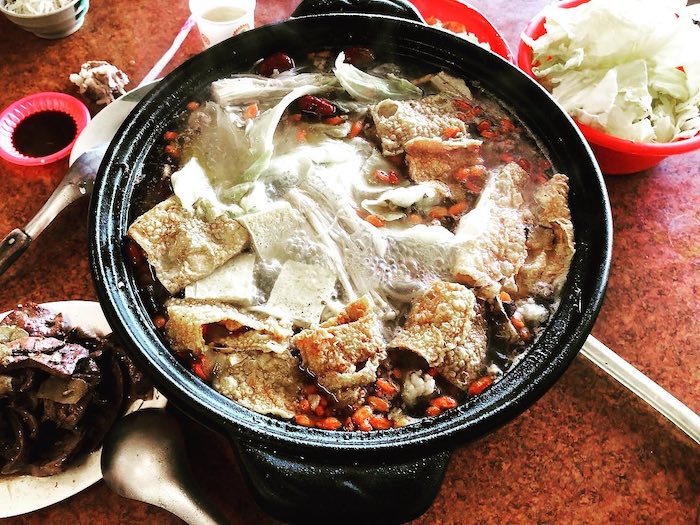 黃水萍土羊肉