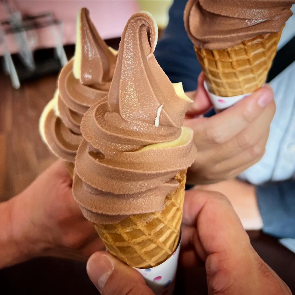 輔大食科系霜淇淋