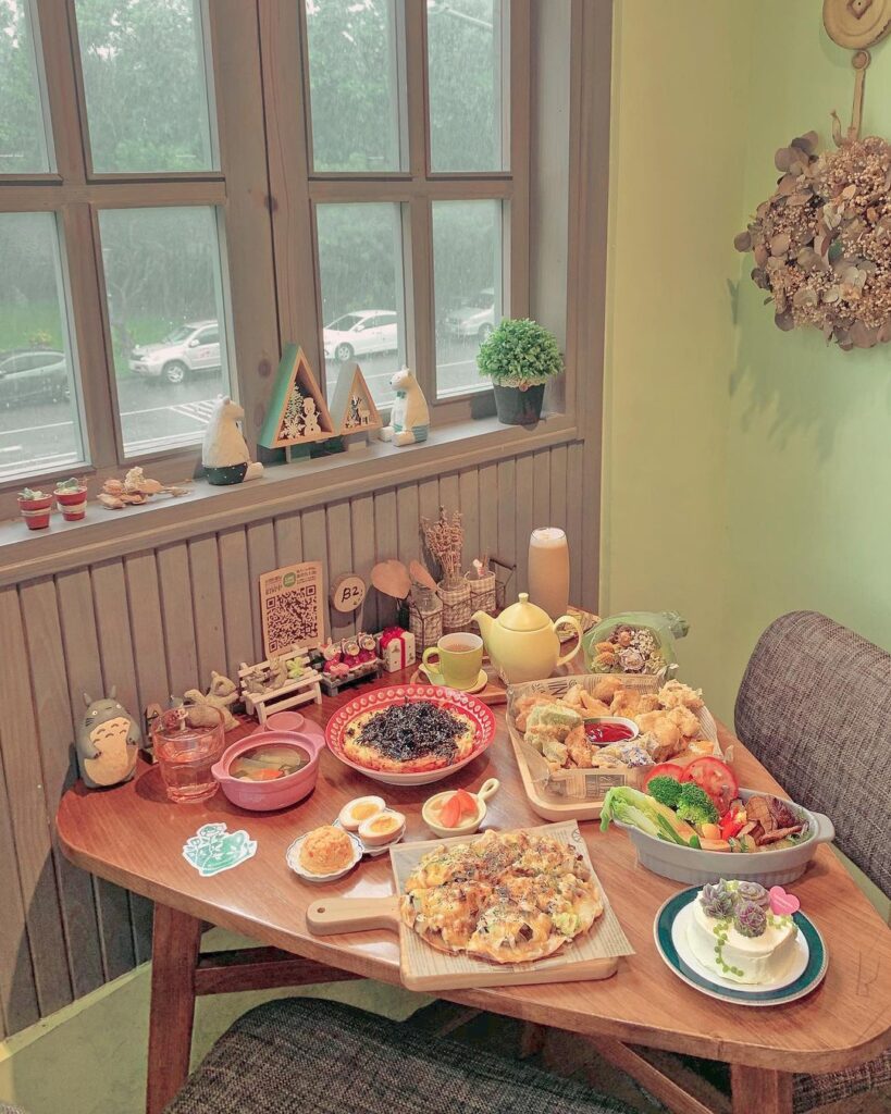聽見花開蔬食咖啡館