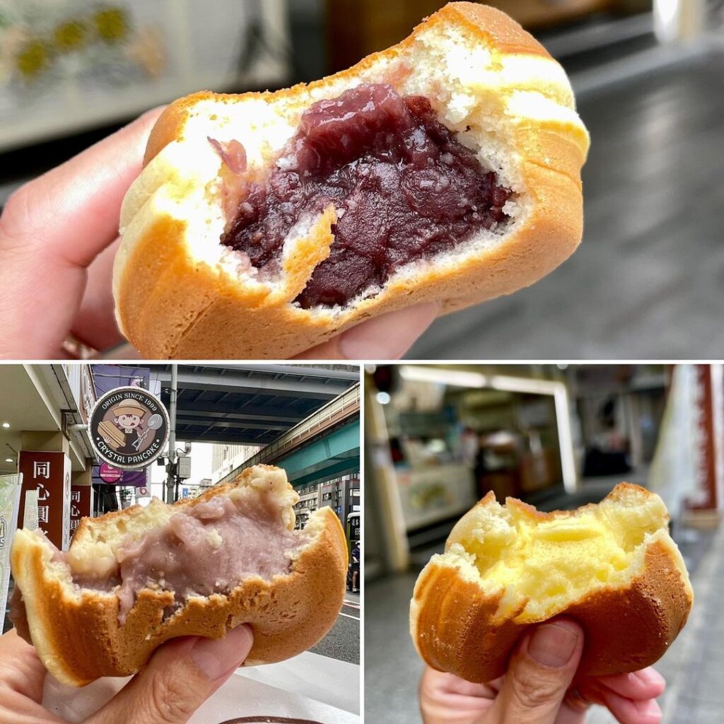 同心圓水晶紅豆餅