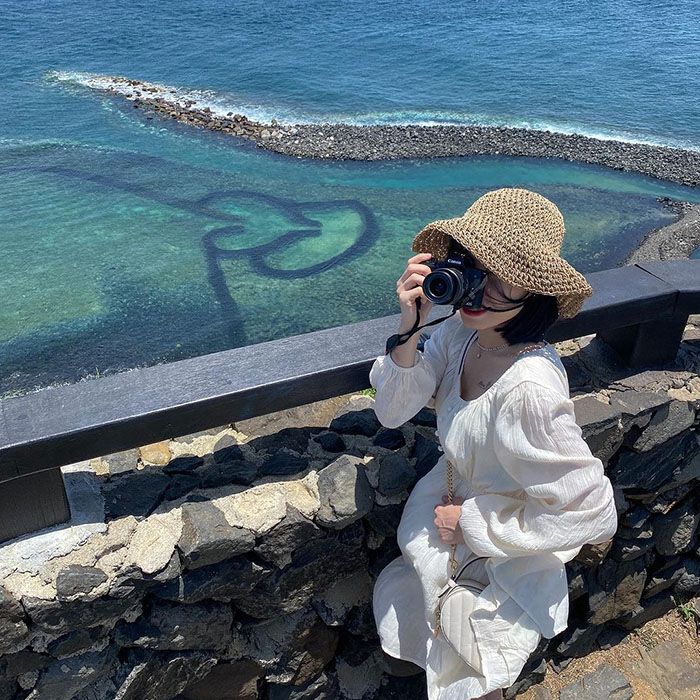 七美雙心石滬