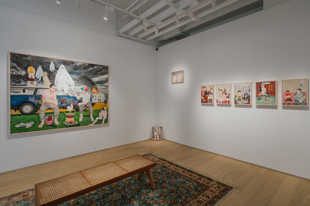 Mirza Cizmic 個展，展場一隅