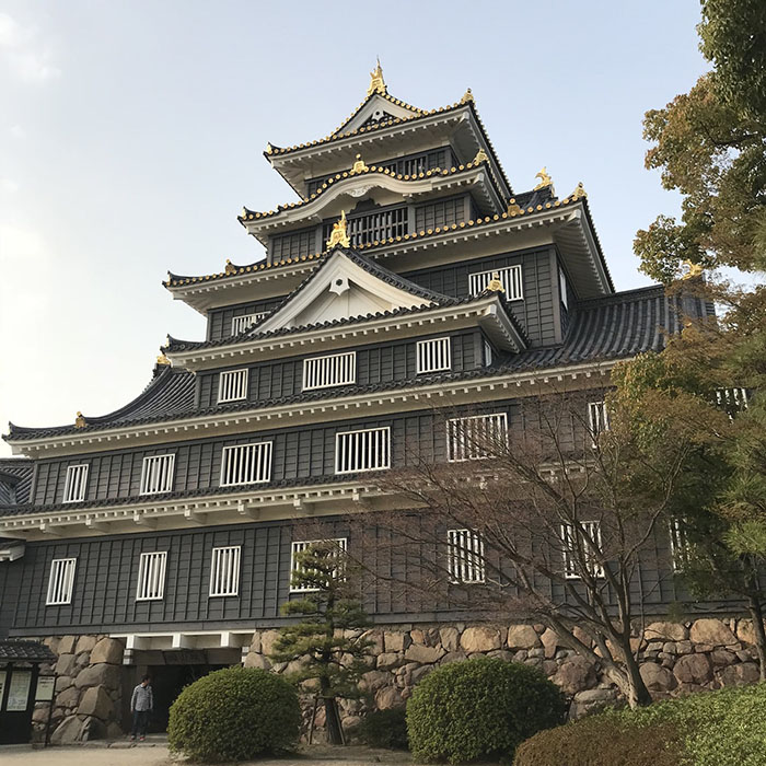 岡山城