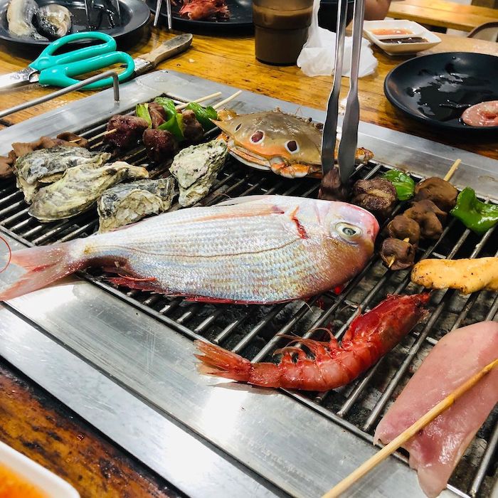 海世界複合式碳烤