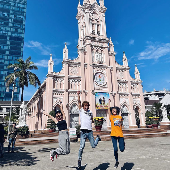 峴港粉紅教堂