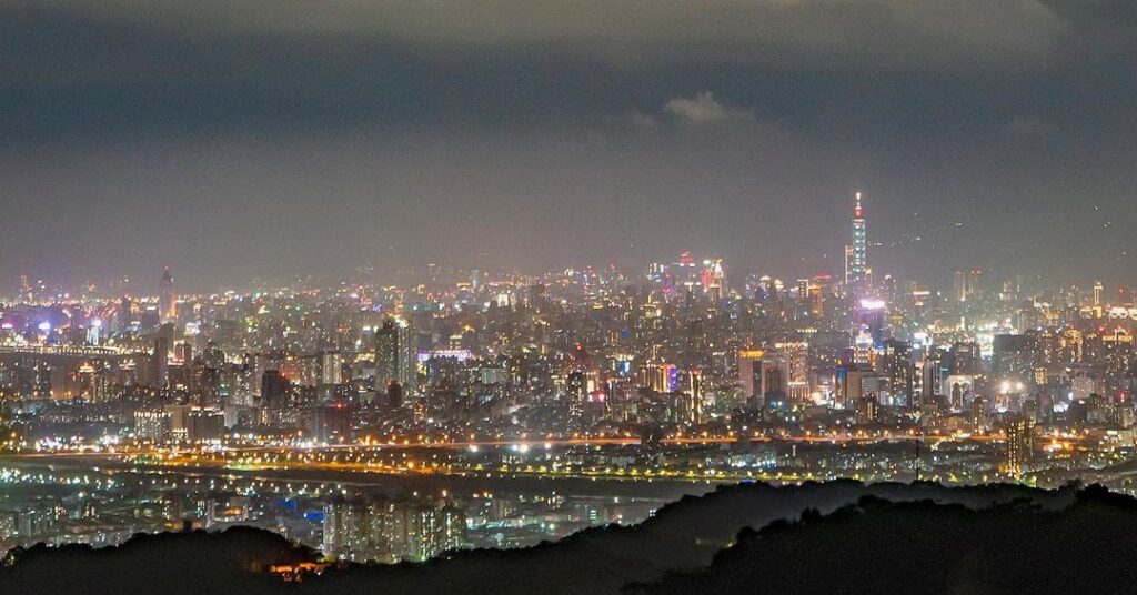 桃園夜景推薦大棟山