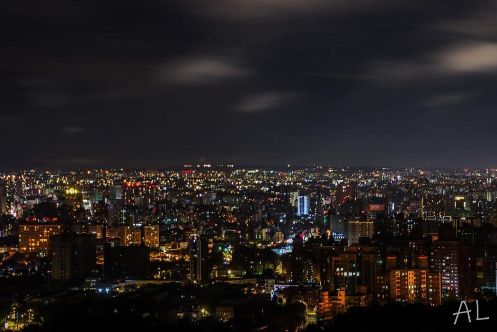桃園夜景推薦虎頭山環保公園