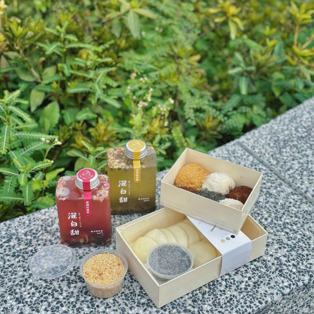 灑白甜鮮奶麻糬舖