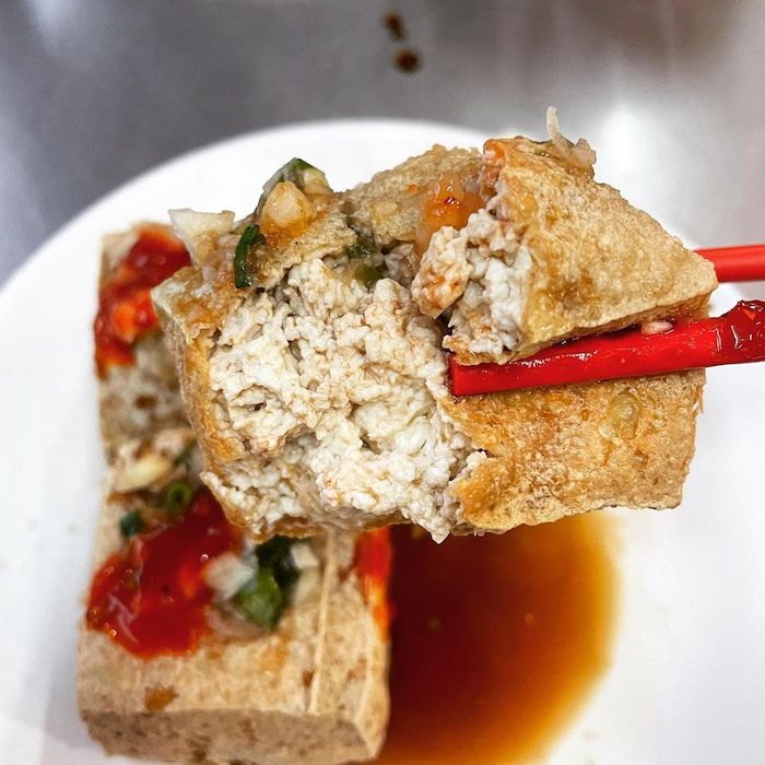 簡老闆臭豆腐牽漿