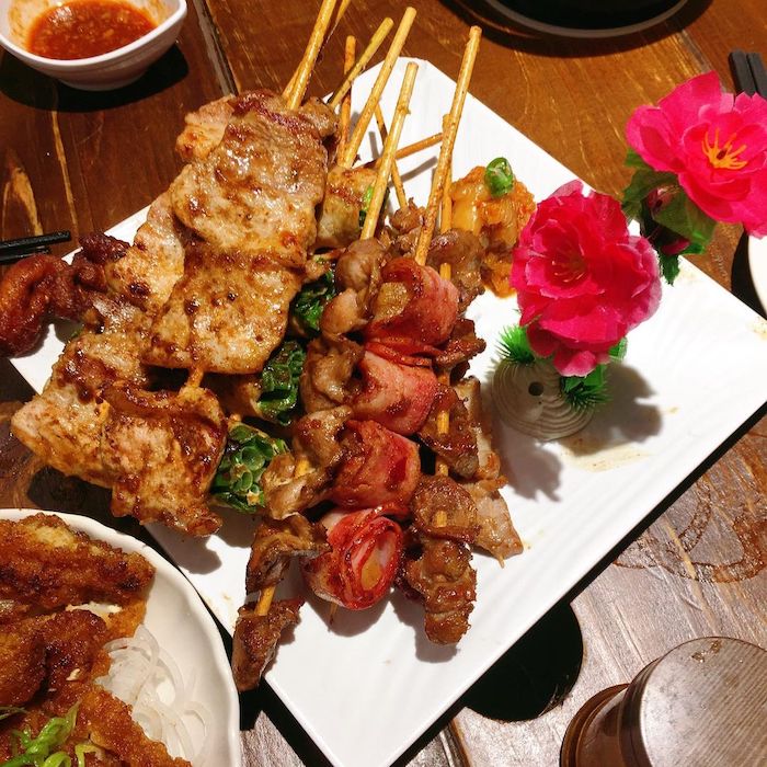 黑白烤 炭火燒烤料理