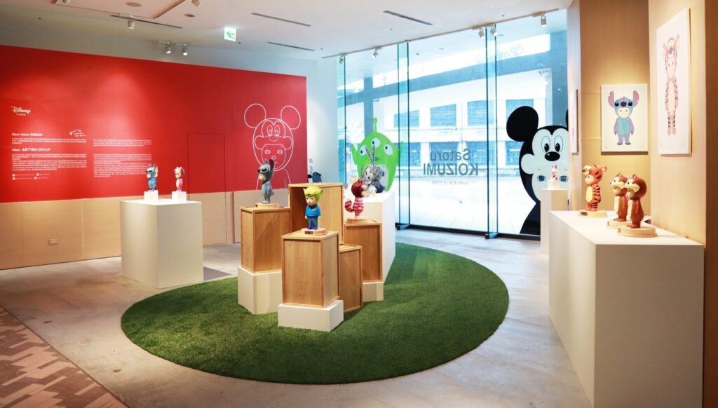 Disney Art Collection POP UP 展場佈置