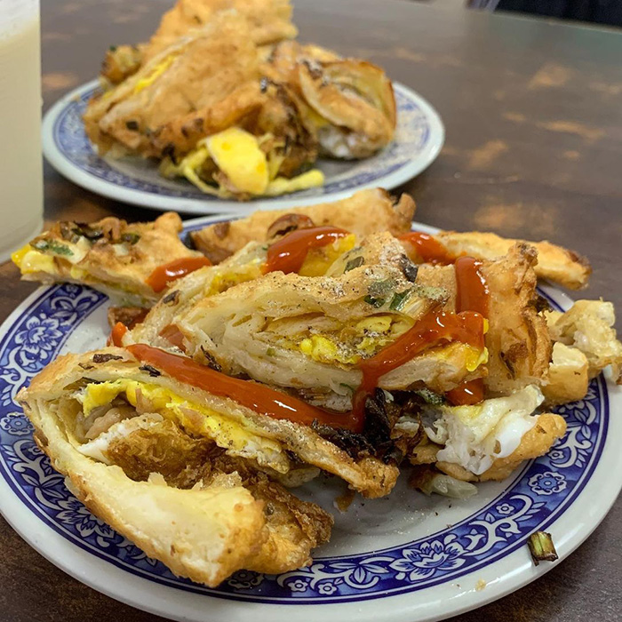 大龍峒重慶豆漿店-招牌炸蛋餅